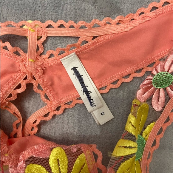 New! SET For love and lemons Daisy Jane Embroidery Bra and panty 24516 4053 - Picture 14 of 16